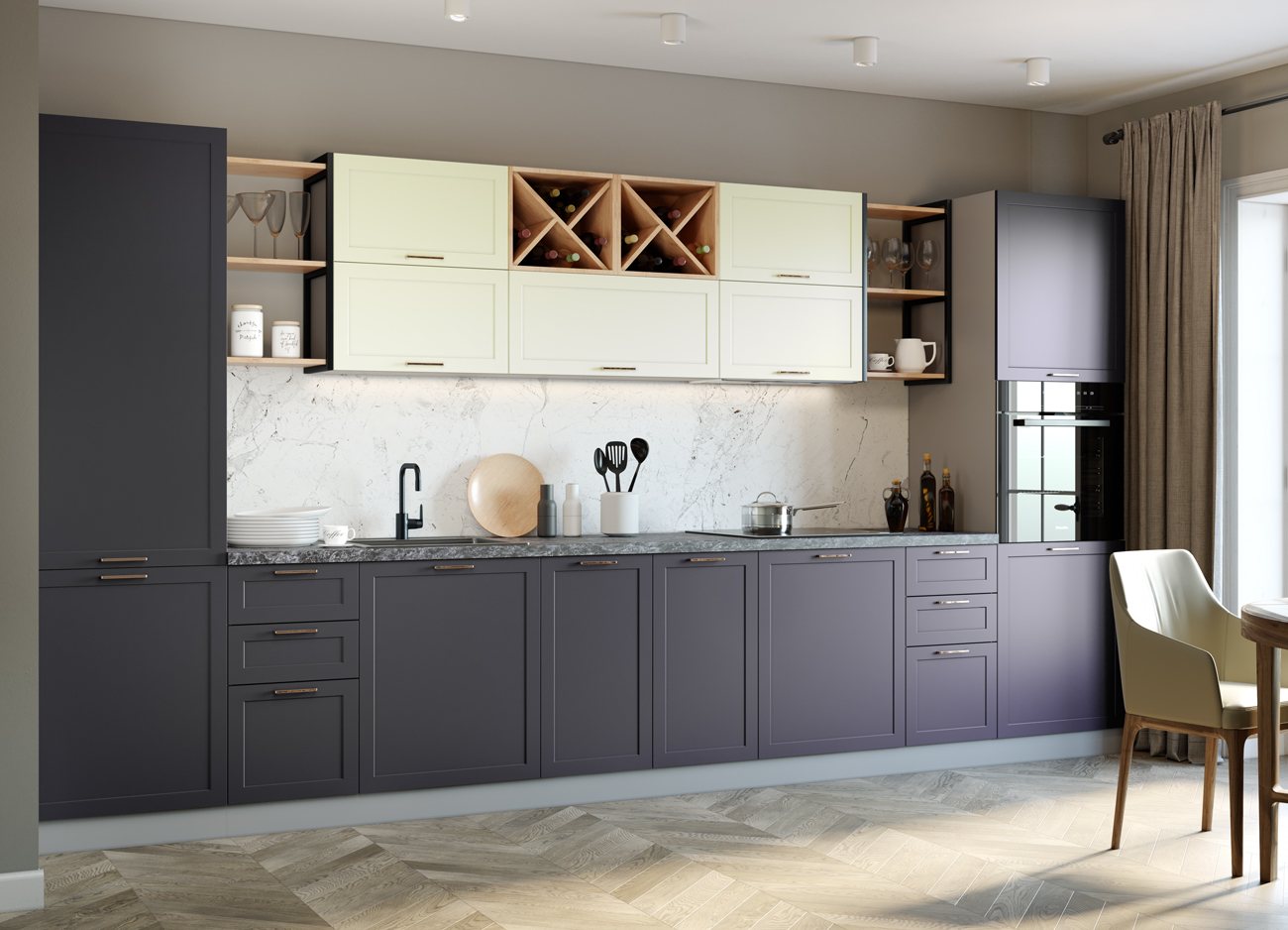 Кухня Нео Квадро